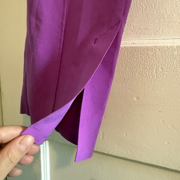 Athleta Brooklyn Heights Vienna Slim Pant Jazzy Purple Size 6 - Picture 8 of 11